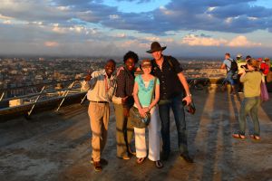 Group on KCC helipad